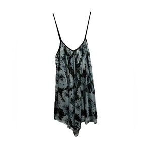 Fleur du Mal 100% Silk Floral Swing Romper